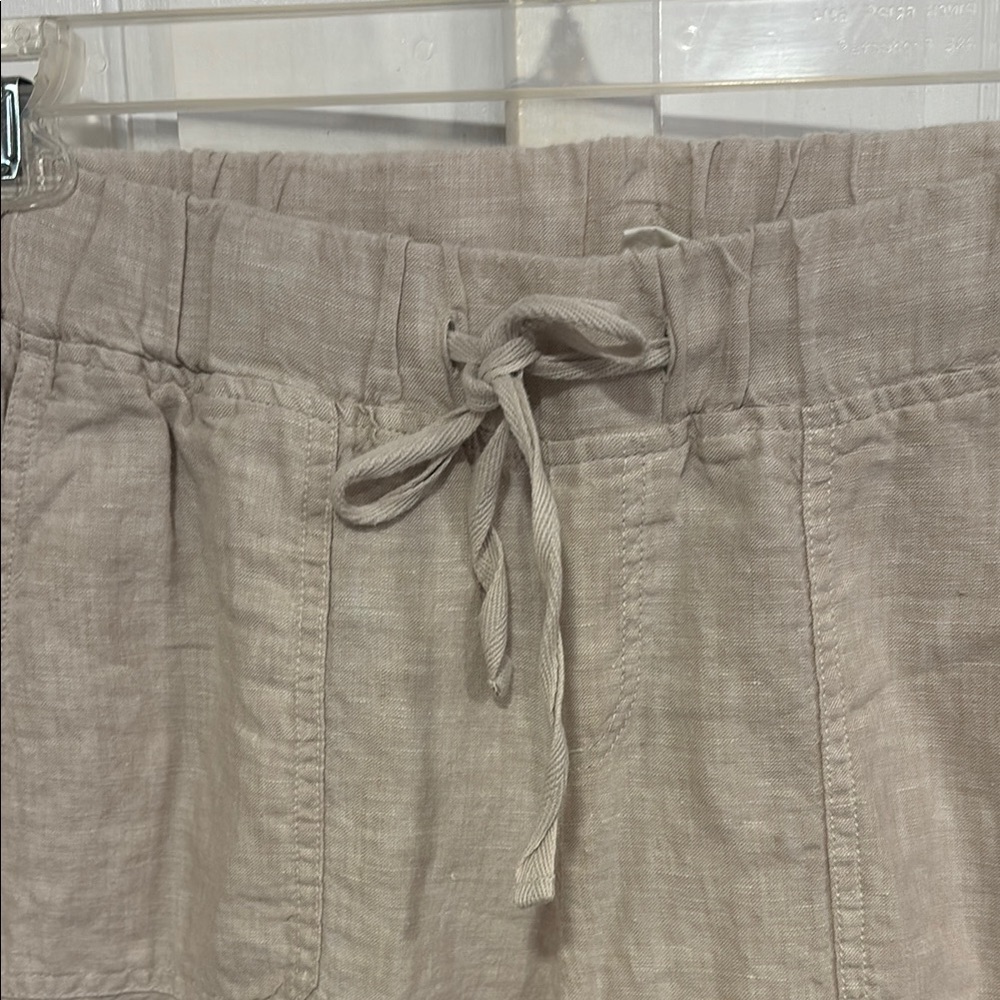 Caslon linen, elastic waist, Jogger Pants size XS - Picture 2 of 8